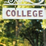 start looking for college grants - college sign